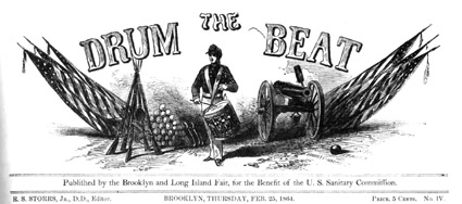 The masthead of the fairâ€™s newsletter, The DrumBeat.