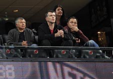 Owner Mikhail Prokhorov enjoyed taking in a Nets game for the first time in over a year on Sunday in Newark, but he insists he watches 80 percent of their games on television whether he is in Moscow or New York.  AP Photo