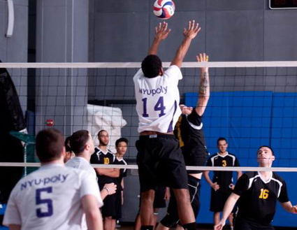 The NYU-Polytechnic menâ€™s volleyball team established a program record for victories with two wins Sunday.