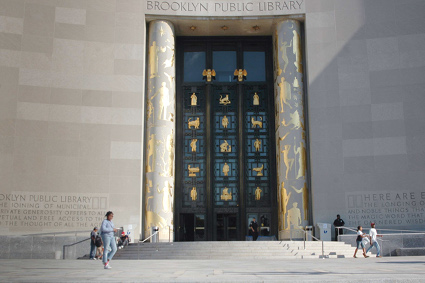 The Brooklyn Public Library will receive $250,000 for replacement of its iconic front doors at Grand Army Plaza. Eagle file photo