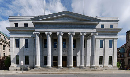 The New York Court of Appeals on Eagle Street in Albany.