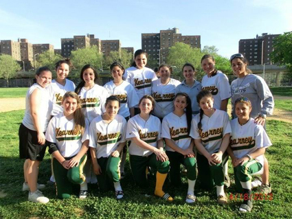 Brooklyn's Bishop Kearney Tigers captured the Diocesan JV softball championship with Wednesday's 12-7 win over borough rival Bishop Ford. Photo provided by Bishop Kearney