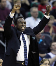 Nets coach Avery Johnson is hoping to help the Nets find a keeper with the 57th overall pick in the June 28 NBA Draft. AP Photo