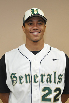 Former Xaverian baseball star Hassan Evans was selected as an outfielder by the Chicago Cubs in last week's MLB Draft. Photo courtesy of Herkimer County Community College