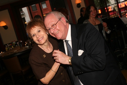 Past-president Marsha Steinhardt and her husband and Inn executive director Jeffrey Feldman.