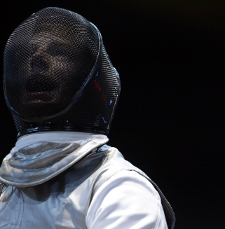 Park Slope's Race Imboden had a disappointing performance in the men's individual foil competition Tuesday, but he'll be back at it Sunday in the U.S. men's team foil event in London. AP Photo