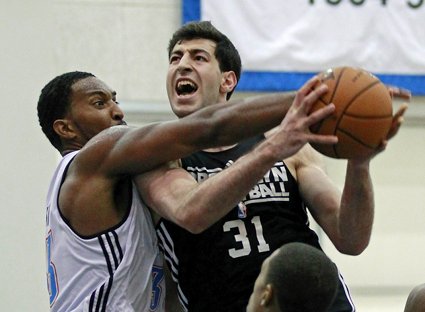 Rookie Tomeka Shengelia is one of several new additions to the Nets' ever-expanding roster.  AP photo