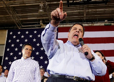 New Jersey Gov. Chris Christie is a member of the loose-tongue club of politicians. AP Photo/Charles Dharapak