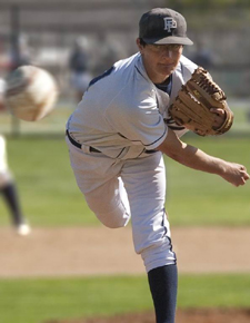 Poly Prep's Andrew Zapata will be toeing the rubber for the University of Connecticut following his senior season at the Bay Ridge Country Day School. Eagle file photo