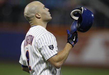 Scott Hairston and the rest of the troubled Mets have gone a dismal 8-25 at Citi Field since the All-Star break.  AP Photo