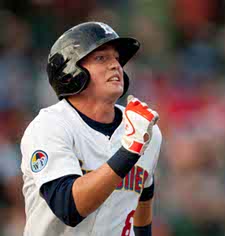 Brandon Nimmo's first full season at the pro level isn't quite over yet. He and the rest of the Brooklyn Cyclones will chase the Class A short-season franchise's first New York-Penn League Championship beginning this weekend.  Eagle photo by Bill Kotsatos