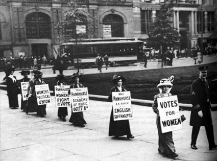 On This Day in History: March of the Brave Suffragettes