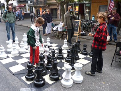 Chess, opera and crafts at Summer Space on Montague Street