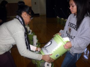 Saint Saviour High School helps in Sandy relief