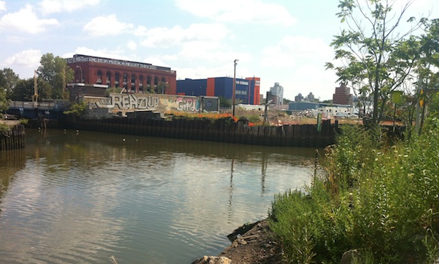 The Gowanus Canal area has seen dramatic changes in the recent past. Eagle photo by Caitlin McNamara