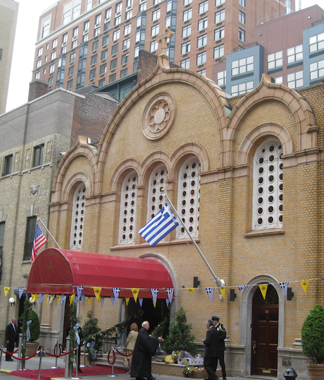 This is Saints Constantine and Helen Greek Orthodox Cathedral of Brooklyn. Eagle photo by Francesca Norsen Tate