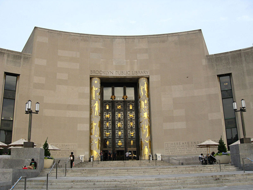 Brooklyn Public Library. jim.hendersen via Wikimedia Commons