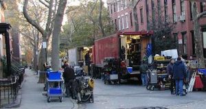 b_Movie filming on Joralemon Street by Don Evans.JPG