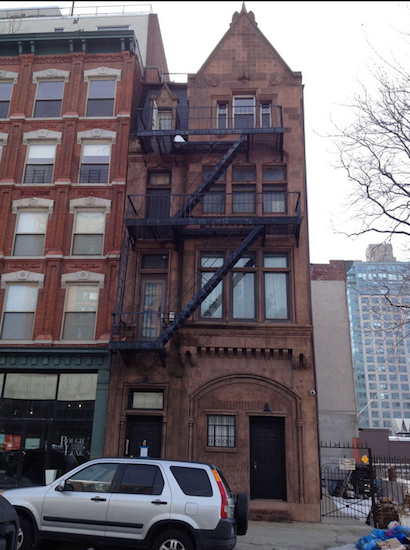 This corner building is 16 Broadway. Eagle photo by Lore Croghan