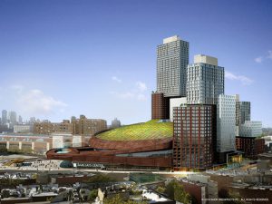 Green roof Barclays Center