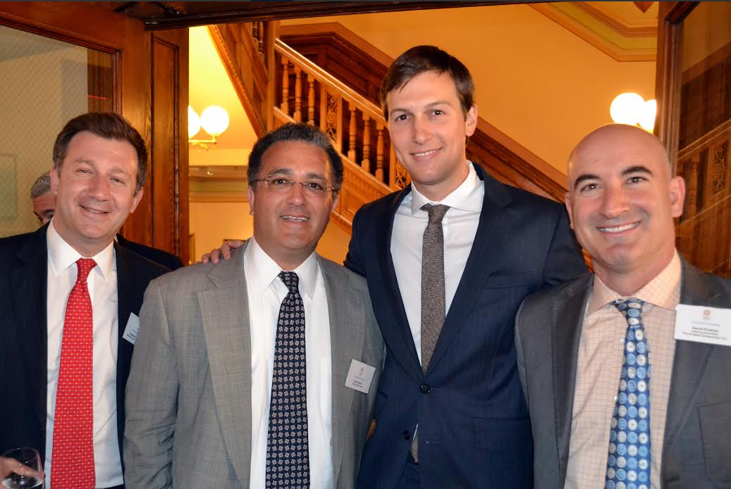 Stephen Lascher, Joel Leitner, Jared Kushner and David Kramer at the Brooklyn Historical Society&#039;s Real Estate Round Table. Photo by Rob Abruzzese
