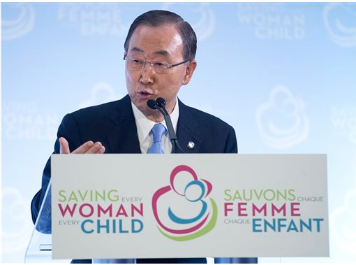 Ban Ki-Moon celebrates his birthday today. AP photo