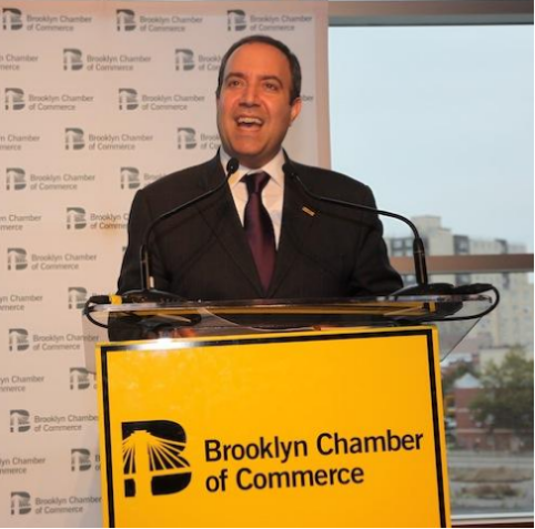 Carlos Scissura has led the Brooklyn Chamber of Commerce through tough economic times