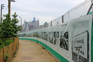 UPI will lead a public tour of 'THE FENCE' when it opens.