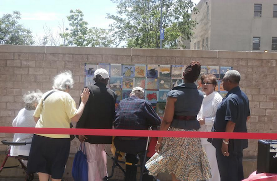 Seniors in Coney Island unveil artwork to rebuild after Sandy
