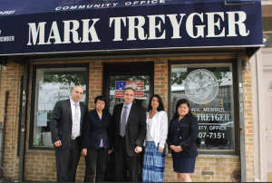 Mark Teyger opened up a second council office