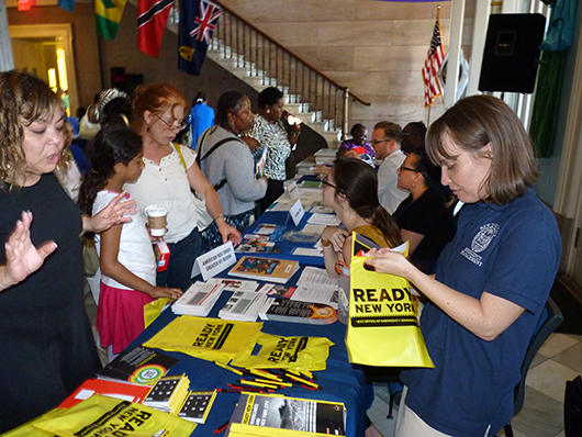 NYC OEM at One Brooklyn Resource Fair. Photo by Mary Frost