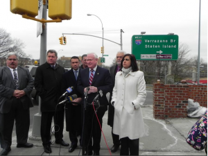 Assemblywoman Nicole Malliotakis, who often drives back and forth over the Verrazano-Narrows Bridge to visit both sides of her district, says a new phishing scam is hitting E-ZPass customers