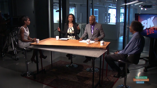 Charisma Miller appeared on BK Live, an online news roundtable show