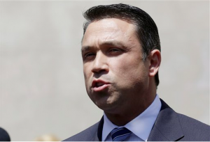 Feds want an October start to Michael Grimm's trial. AP photo