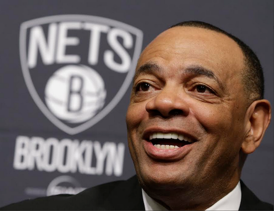 Lionel Hollins was officially introduced as the new face of Brooklyn basketball on Monday morning at Downtown’s Barclays Center