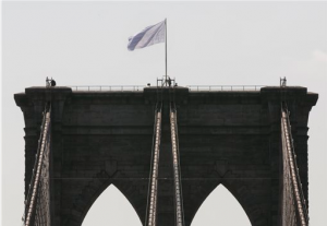 The Brooklyn Bridge is still on high alert after last week's incident