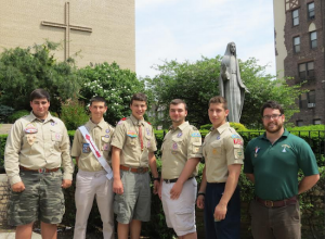 Xaverian is proud to have seven Eagle Scouts