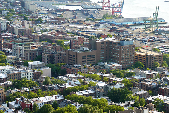 The Long Island College Hospital campus in Cobble Hill. Photo by Mary Frost
