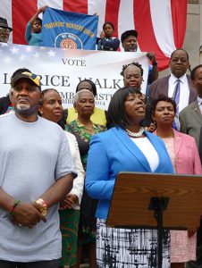 Latrice Walker launches Assembly bid. Photo by Mary Frost