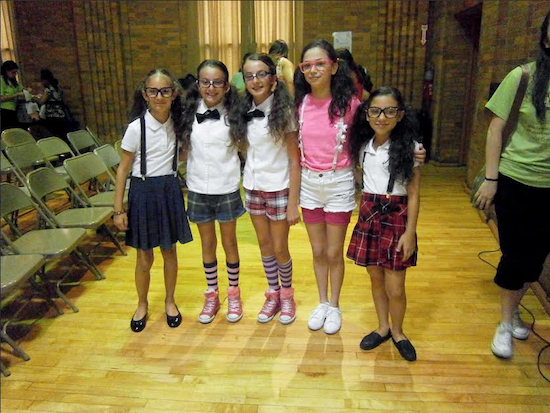 Local youngsters performed in a show to close out the summer program at Saint Athanasius School in Bensonhurst. Photo courtesy Federation of Italian American Organizations
