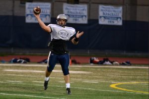 Paul Litvak dropped 80 pounds since last offseason to prepare to be Lincoln’s starting quarterback this year. He’ll try to lead Lincoln to its second consecutive PSAL championship this year and its third in four years.
