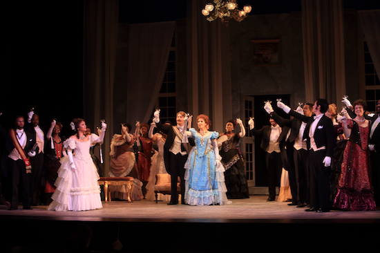The La Traviata cast