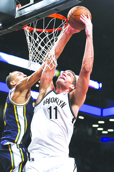 The Nets are hoping Brook Lopez can return to All-Star form after playing in only 17 games last season.