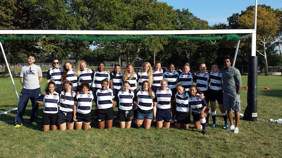 The Brooklyn women's rugby team earned a huge win over Beantown on Saturday.