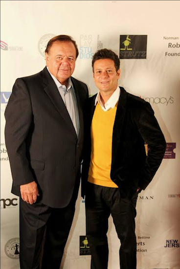 Brooklyn-born actor Paul Sorvino with his nephew Bill Sorvino, founder of the Golden Door International Film Festival.