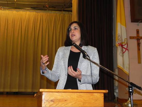 Assemblymember Nicole Malliotakis is among the legislators supporting a bill to allow teachers to receive tax credits for using their personal funds to buy classroom supplies.
