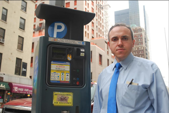 Councilman Mark Treyger says he’s concerned about security problems at muni-meters.