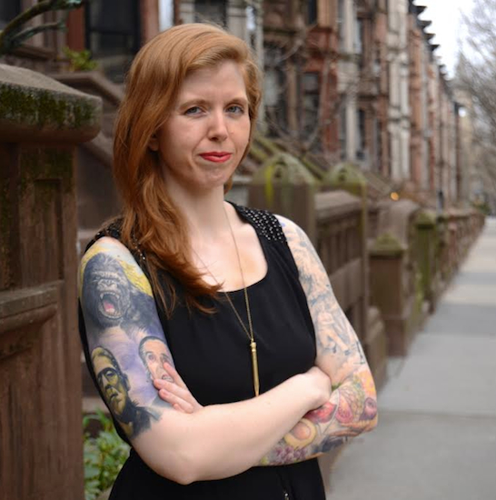 Brooklyn-based journalist Allison Kilkenny is a known for her coverage of Occupy Wall Street.