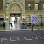 The lobby of Bellevue Hospital is seen on Friday. Dr. Craig Spencer, a resident of New York City and a member of Doctors Without Borders, was admitted to Bellevue on Thursday and has been diagnosed with Ebola. AP Photo/Mark Lennihan
