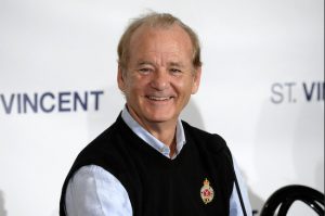 Bill Murray attends the press conference for "St. Vincent," his latest film, which takes place in Brooklyn.